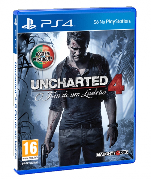 UNCHARTED 4 O FIM DE UM LADRÃO (EM PORTUGUÊS) PS4