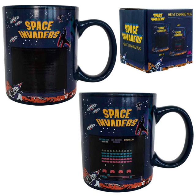 Caneca SPACE INVADERS (Muda com a Temperatura)