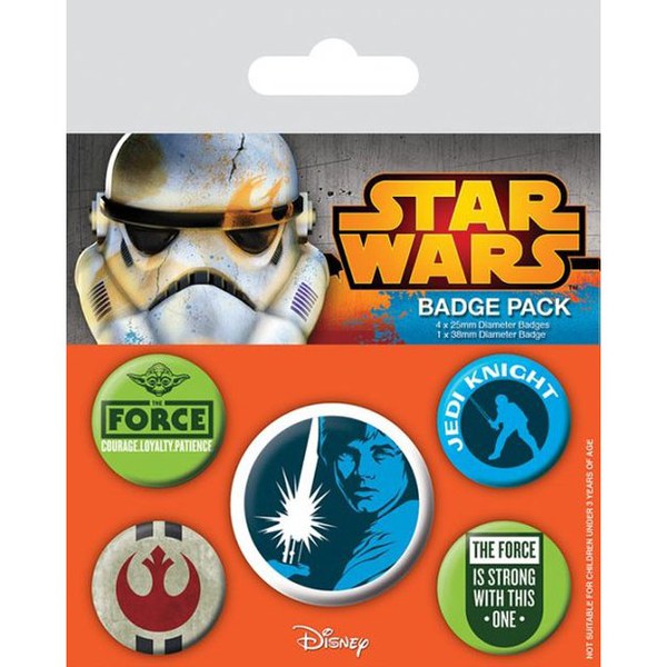 Pins STAR WARS Jedi Badge Pack (5 pins)