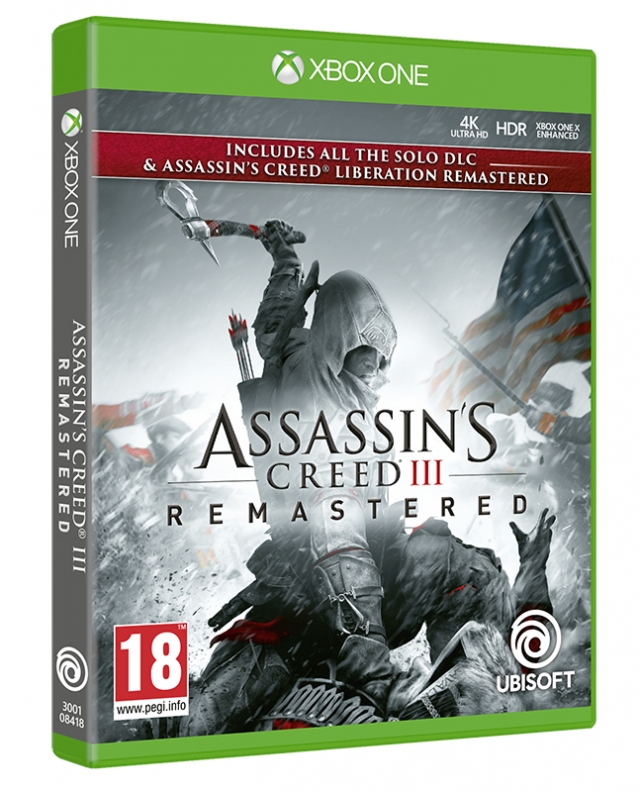 ASSASSINS CREED 3 REMASTERED XBOX ONE