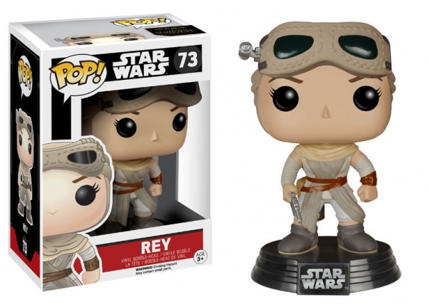 POP STAR WARS #73 Rey With Goggles (10 cm)