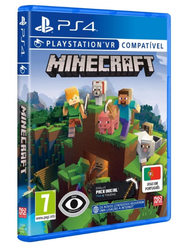 MINECRAFT (EM PORTUGUÊS) PS4 - Catalogo  Mega-Mania A Loja dos Jogadores -  Jogos, Consolas, Playstation, Xbox, Nintendo