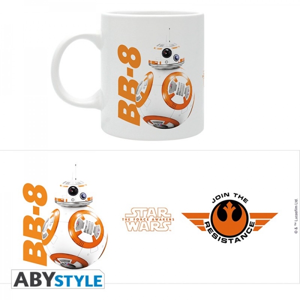 Caneca STAR WARS BB-8 Join The Resistance (320ml)