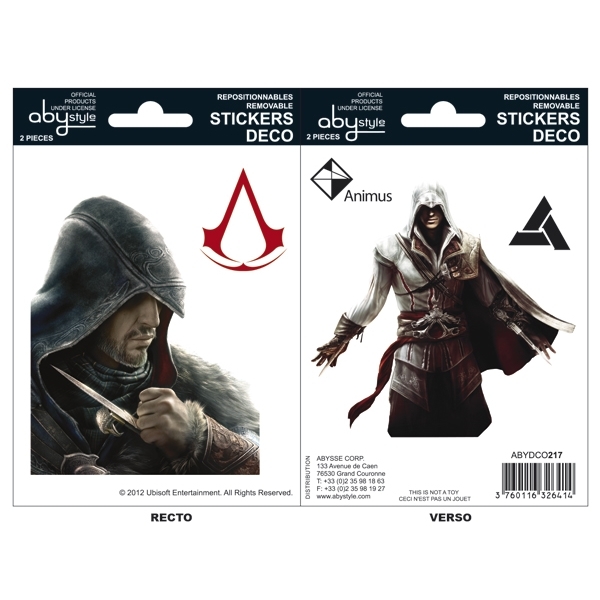 Autocolantes ASSASSINS CREED Ezio & Altair