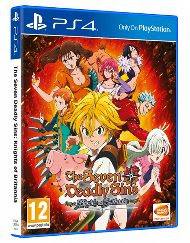 THE SEVEN DEADLY SINS KNIGHTS OF BRITANNIA PS4
