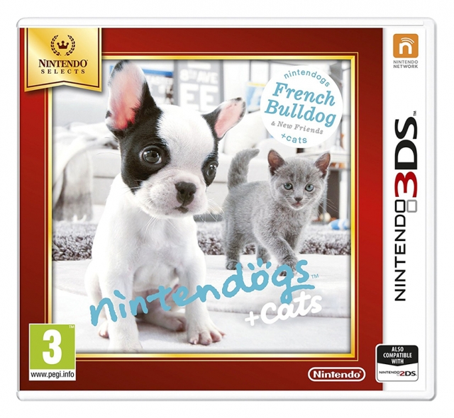 NINTENDOGS + CATS Bulldog Francês 3DS