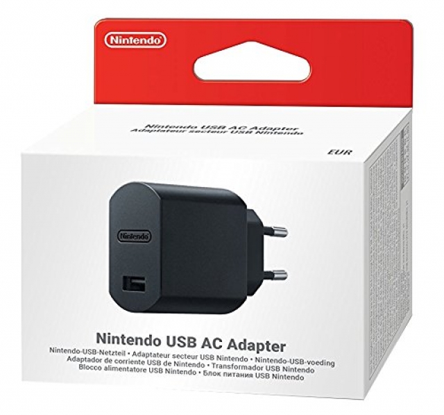 ADAPTADOR DE CORRENTE USB Nintendo