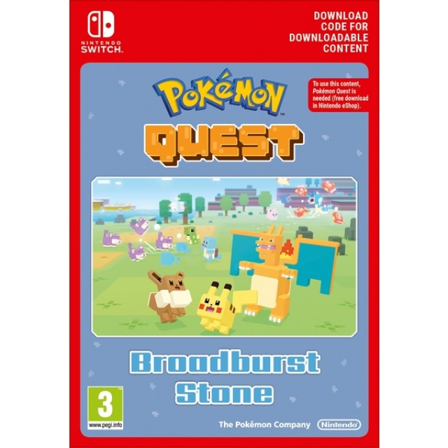 POKÉMON QUEST Broadburst Stone (Nintendo Digital) Switch