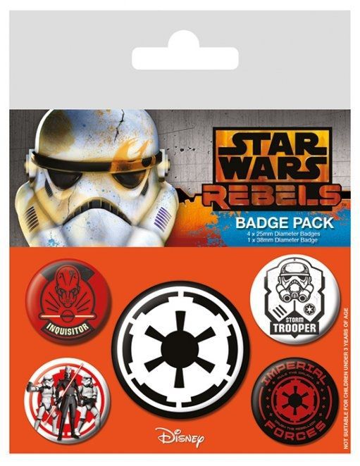 Pins STAR WARS Villains Badge Pack (5 pins)