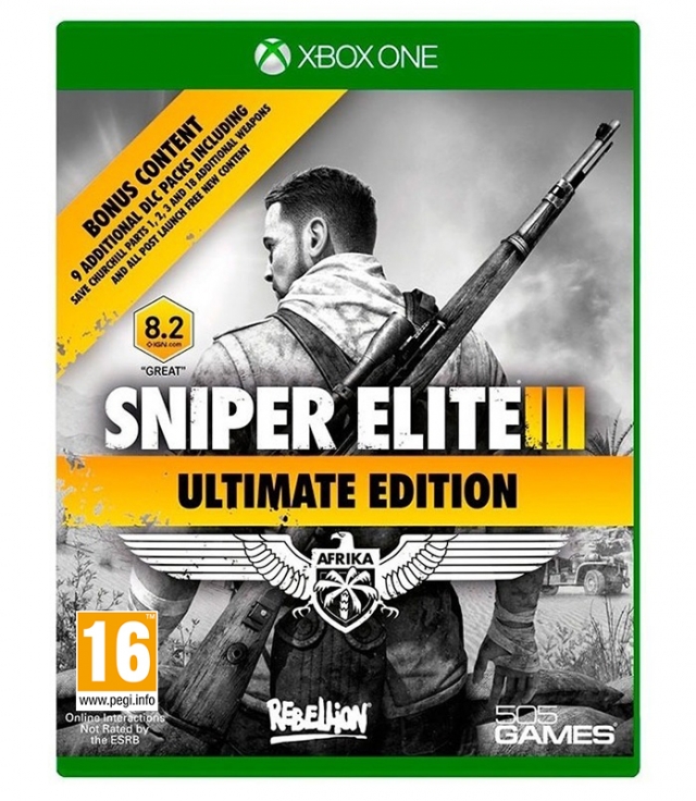 SNIPER ELITE 3 Ultimate Edition XBOX ONE