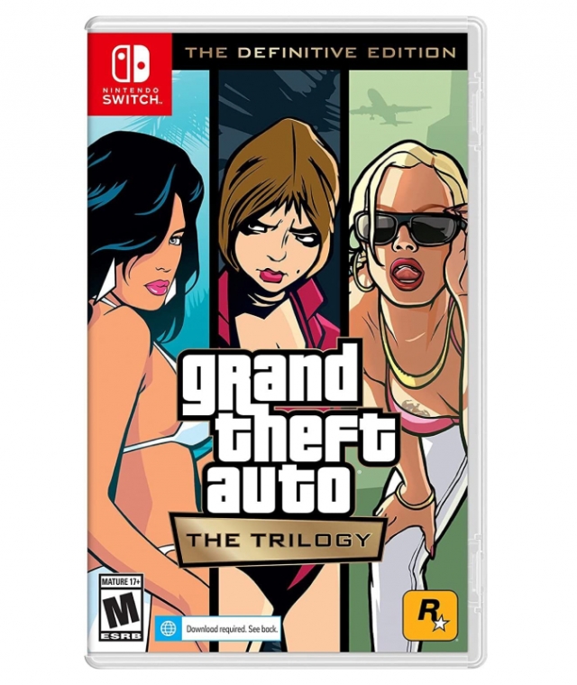 GRAND THEFT AUTO TRILOGY The Definitive Edition Switch