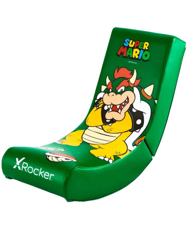 Cadeira X-Rocker Super Mario All-Star Collection Bowser Junior (Portes Grátis)