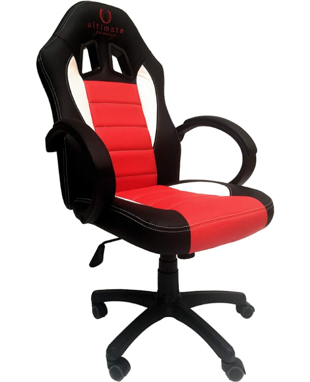 Cadeira Taurus Preto/Vermelho/Branco (Portes Grátis)