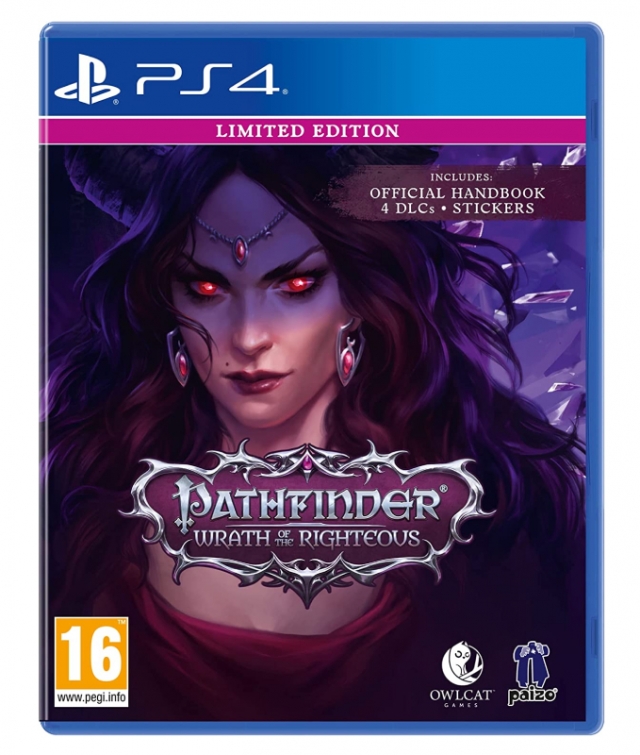 PATHFINDER WRATH OF THE RIGHTEOUS Limited Edition PS4