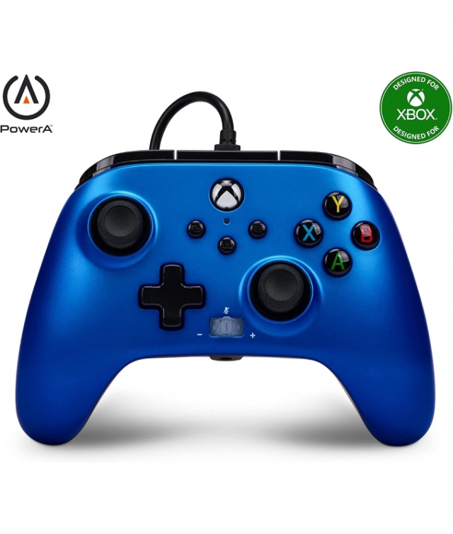 Comando PowerA Com Fios Sapphire Fade Xbox One | Series X