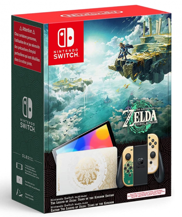 Consola Nintendo Switch Edição Limitada The Legend of Zelda: Tears of the Kingdom