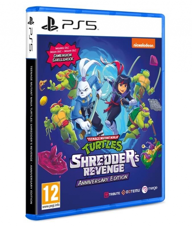 TEENAGE MUTANT NINJA TURTLES Shredders Revenge Anniversary Edition PS5