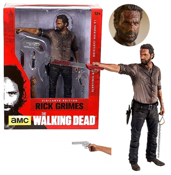 Figura THE WALKNG DEAD Rick Grimes Vigilante (25cm)