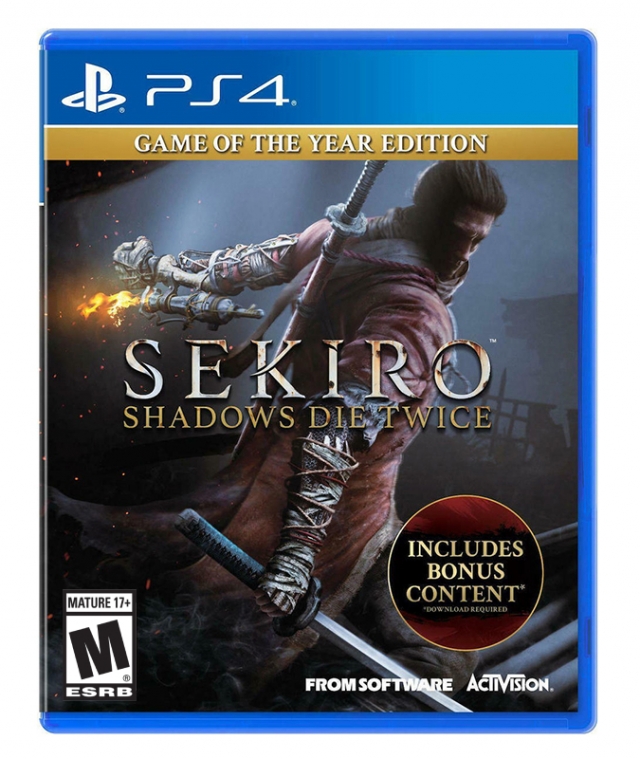 SEKIRO SHADOWS DIE TWICE Game of The Year Edition PS4 Import