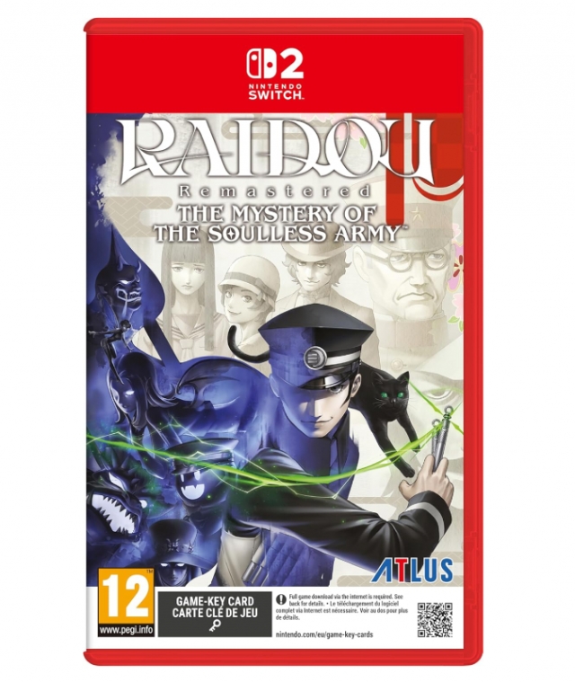 RAIDOU Remastered Mystery of The Soulless Army (Game Key Card) Switch 2