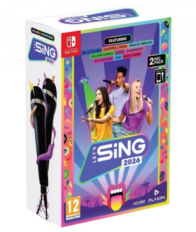 LETS SING 2026 - 2 Mic Pack PS5