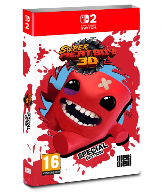 SUPER MEAT BOY 3D Special Edition Switch 2
