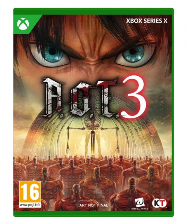 ATTACK ON TITAN 3 Steelbook Launch Edition Xbox Series X