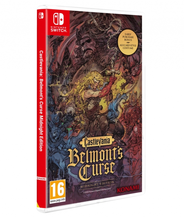CASTLEVANIA Belmonts Curse Midnight Edition Switch