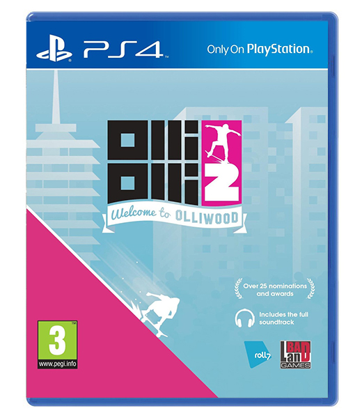 OLLIOLLI 2 WELCOME TO OLLIWOOD PS4