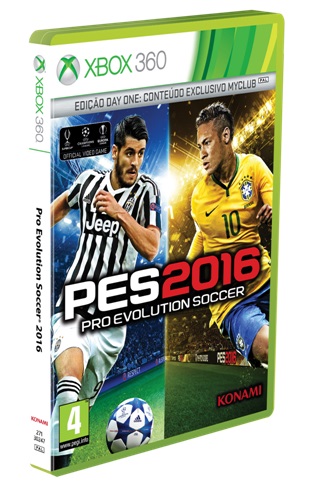 PES 2016 (EM PORTUGUÊS) + DLC EURO 2016 XB360