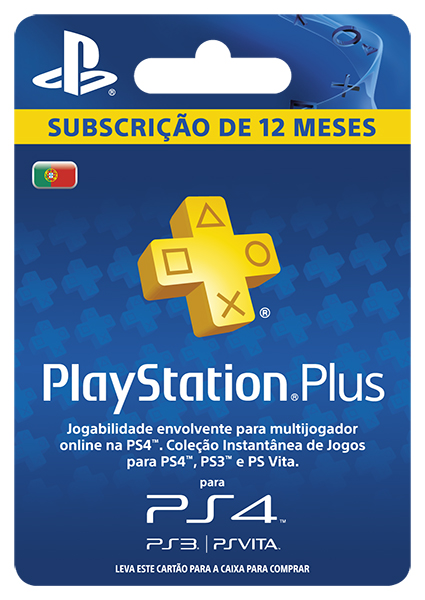Playstation Plus Subscrição 12 Meses